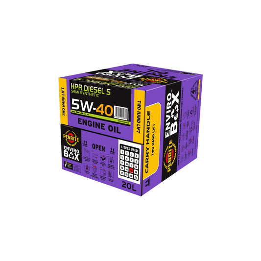 Penrite HPR Diesel 5 SAE 5W-40 Engine Oil Enviro Box 20L