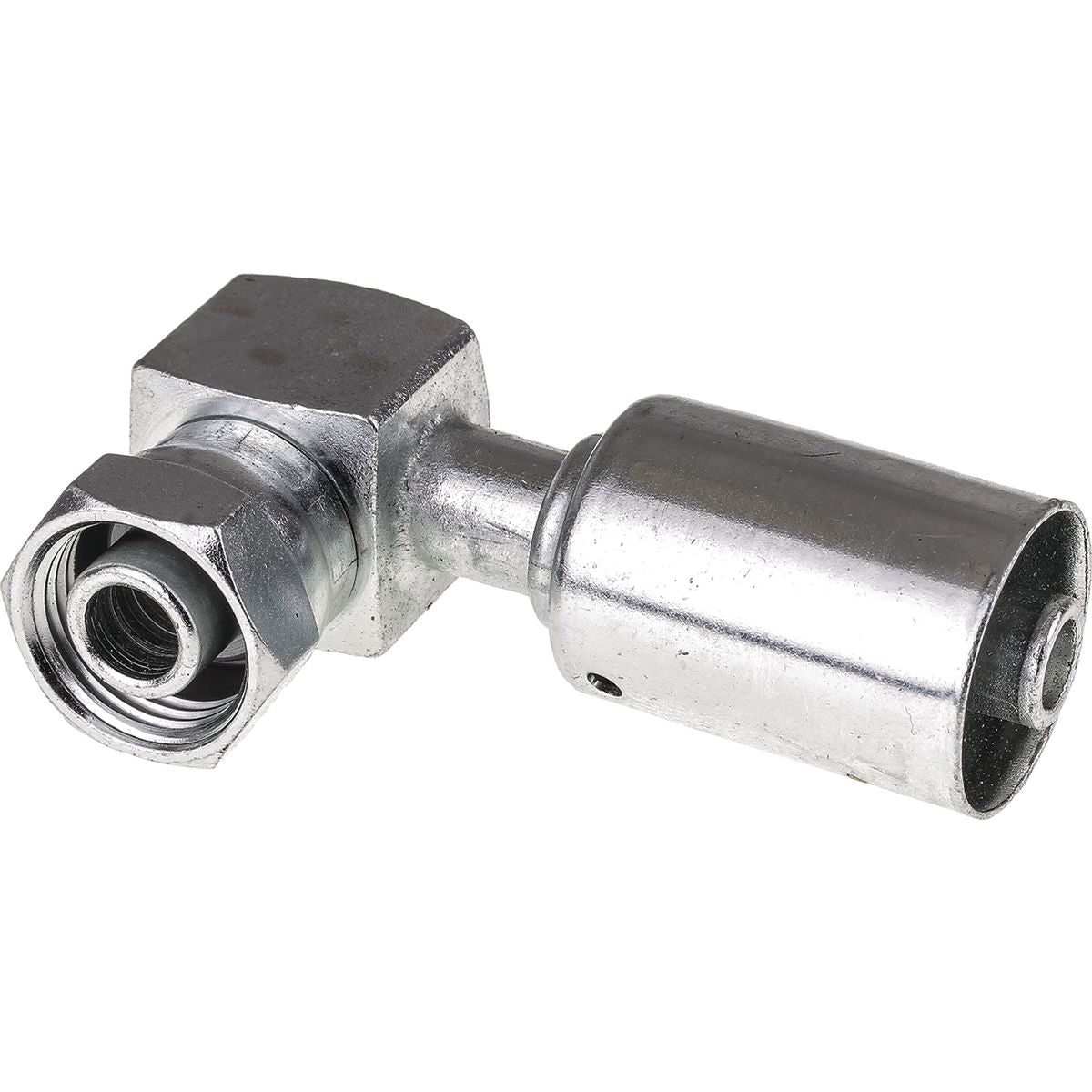 OEX Steel Fitting #8 fits Beadlock Short Drop #8 90 Degree SFX1322SD