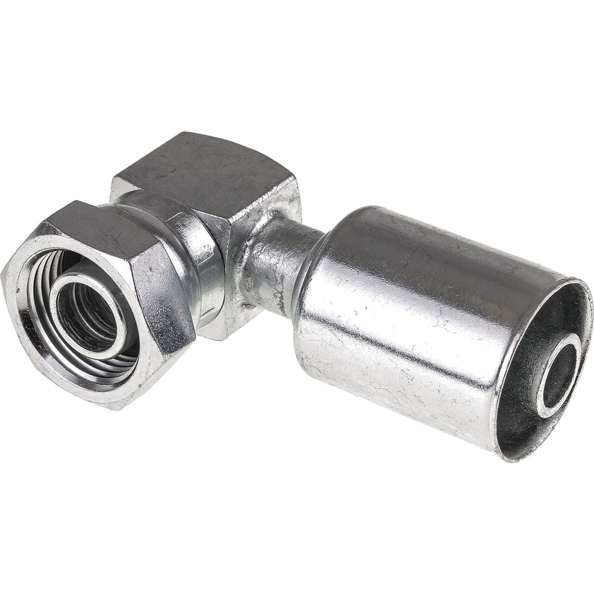 OEX Steel Fitting #10 fits Beadlock Short Drop #10 90 Degree SFX1323SD