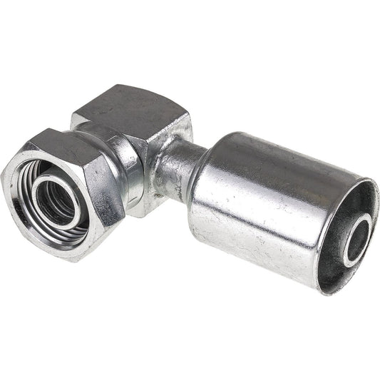 OEX Steel Fitting #10 fits Beadlock Short Drop #10 90 Degree SFX1323SD