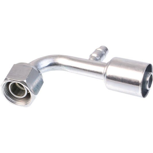 OEX Steel Fitting #12 fits Beadlock #12 90 Degree w/ R134a Port SFX1324-3