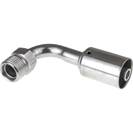 OEX Steel Fitting #8 MIOR Beadlock #8 90 Degree SFX1822