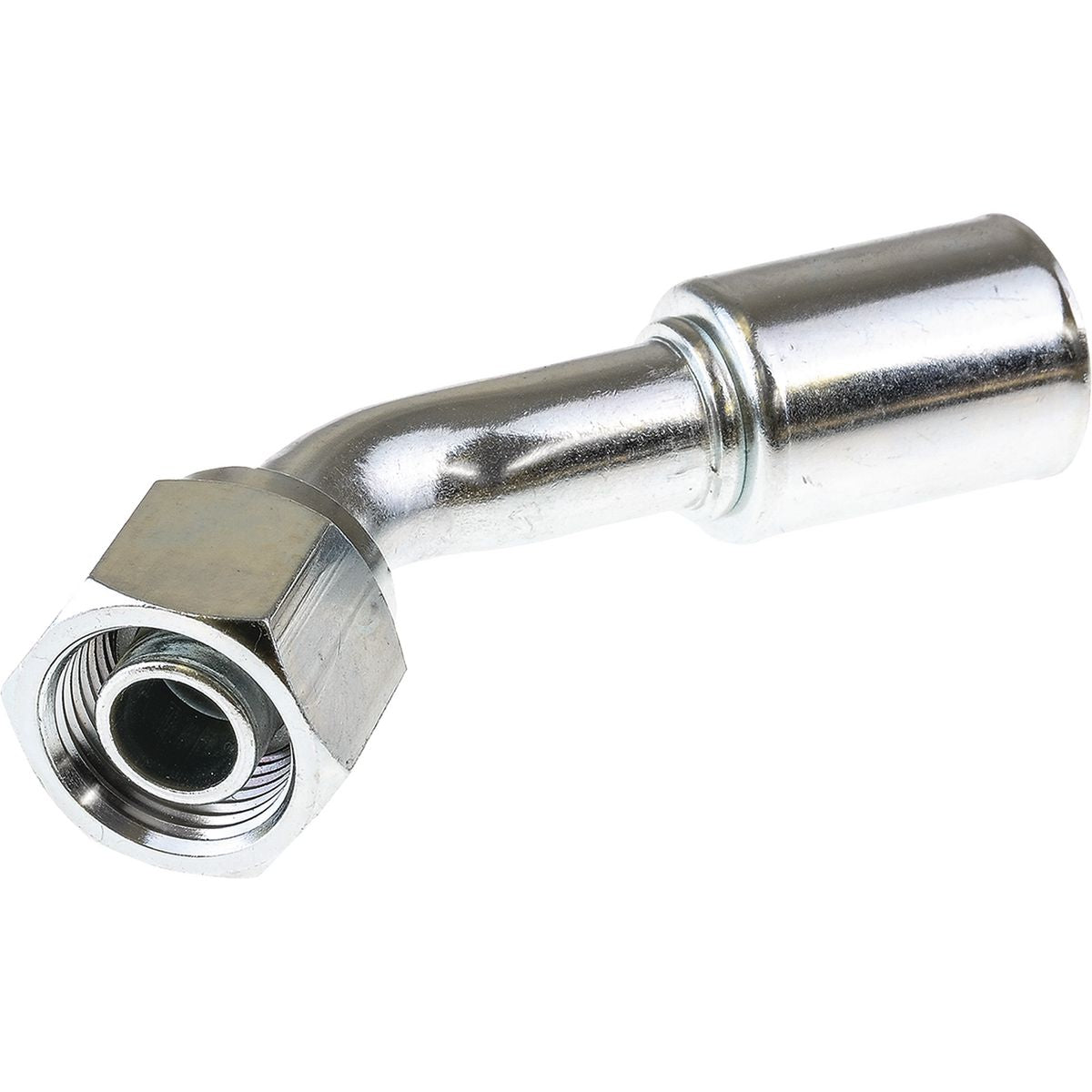 OEX Steel Fitting #10 fits Reduced Beadlock Step Up #12 45 Degree RSX1317