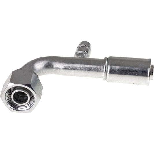 OEX Steel Fitting #10 fits Reduced Beadlock #10 90 Degree w/ R134a Port RSX1323-3