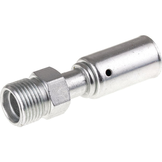 OEX Steel Fitting #8 MIOR Reduced Beadlock #8 Straight RSX1802