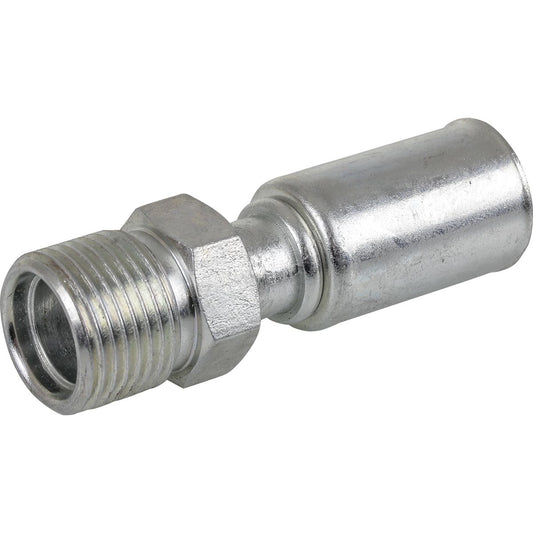 OEX Steel Fitting #10 MIOR Reduced Beadlock #10 Straight RSX1803