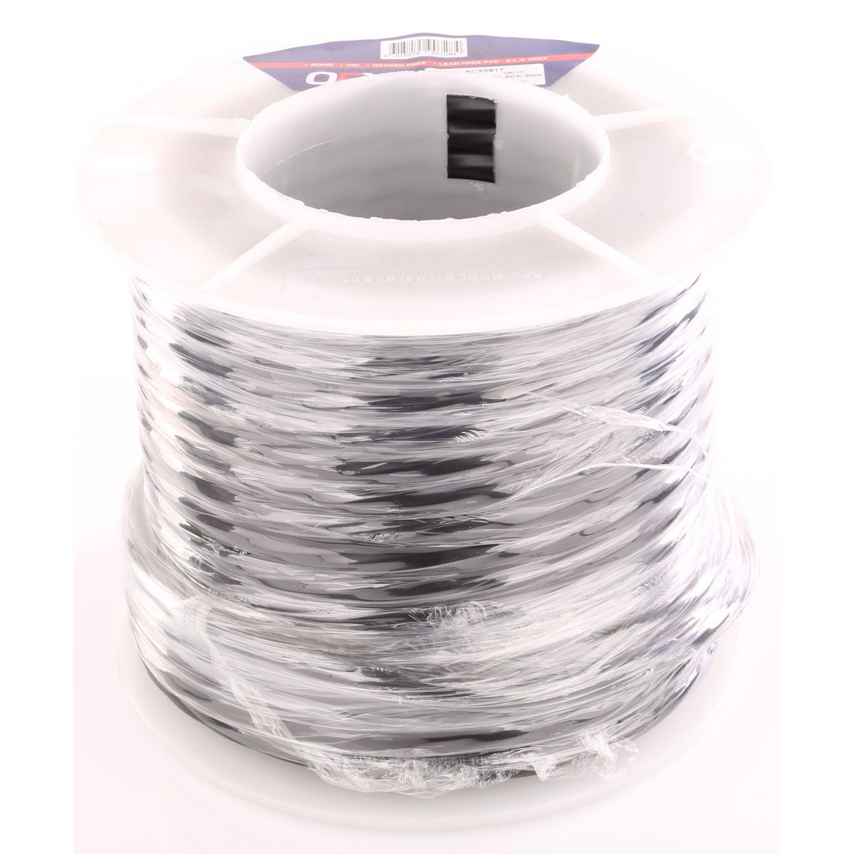 OEX Trailer Cable 7 Core 4mm W/Black Sheath 30M Roll ACX0817