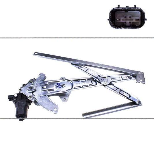 Kelpro Power Window Regulator With Motor Front RH KWFR1644