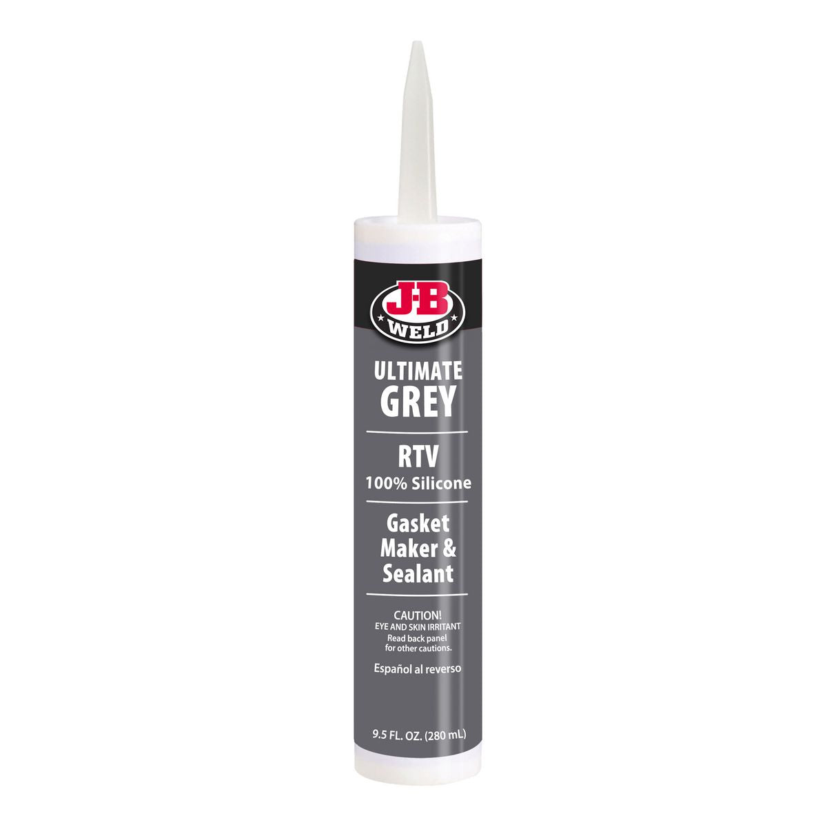 J-B Weld Ultimate Grey Silicone Sealant 280ml 32927