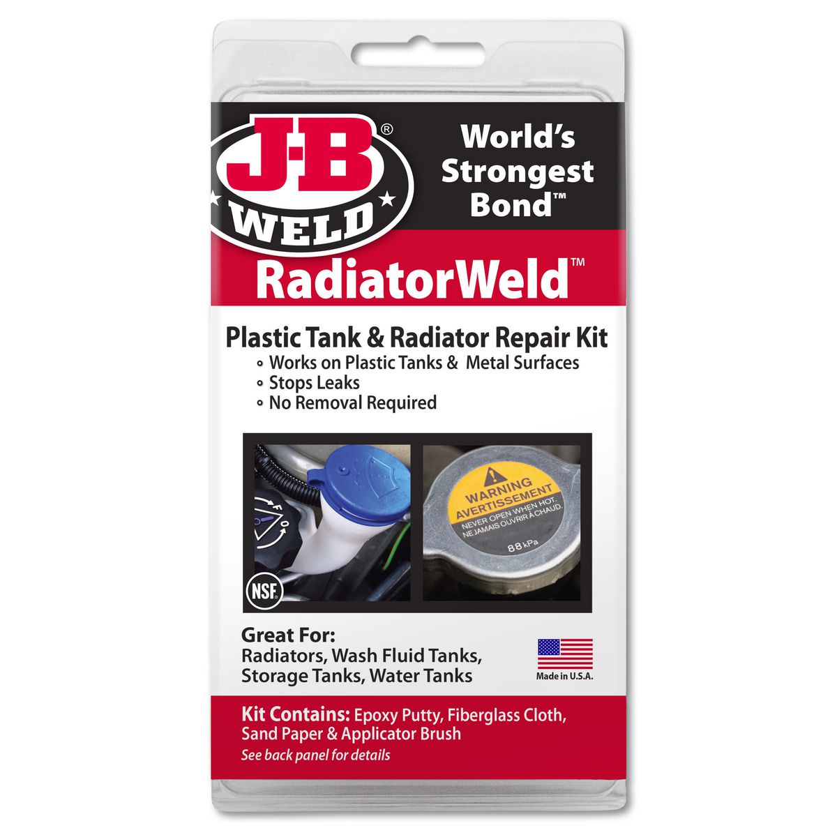 J-B Weld RadiatorWeld Repair Kit 2120