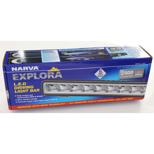 Narva Explora LED Driving Light Bar 350mm 36W 72272
