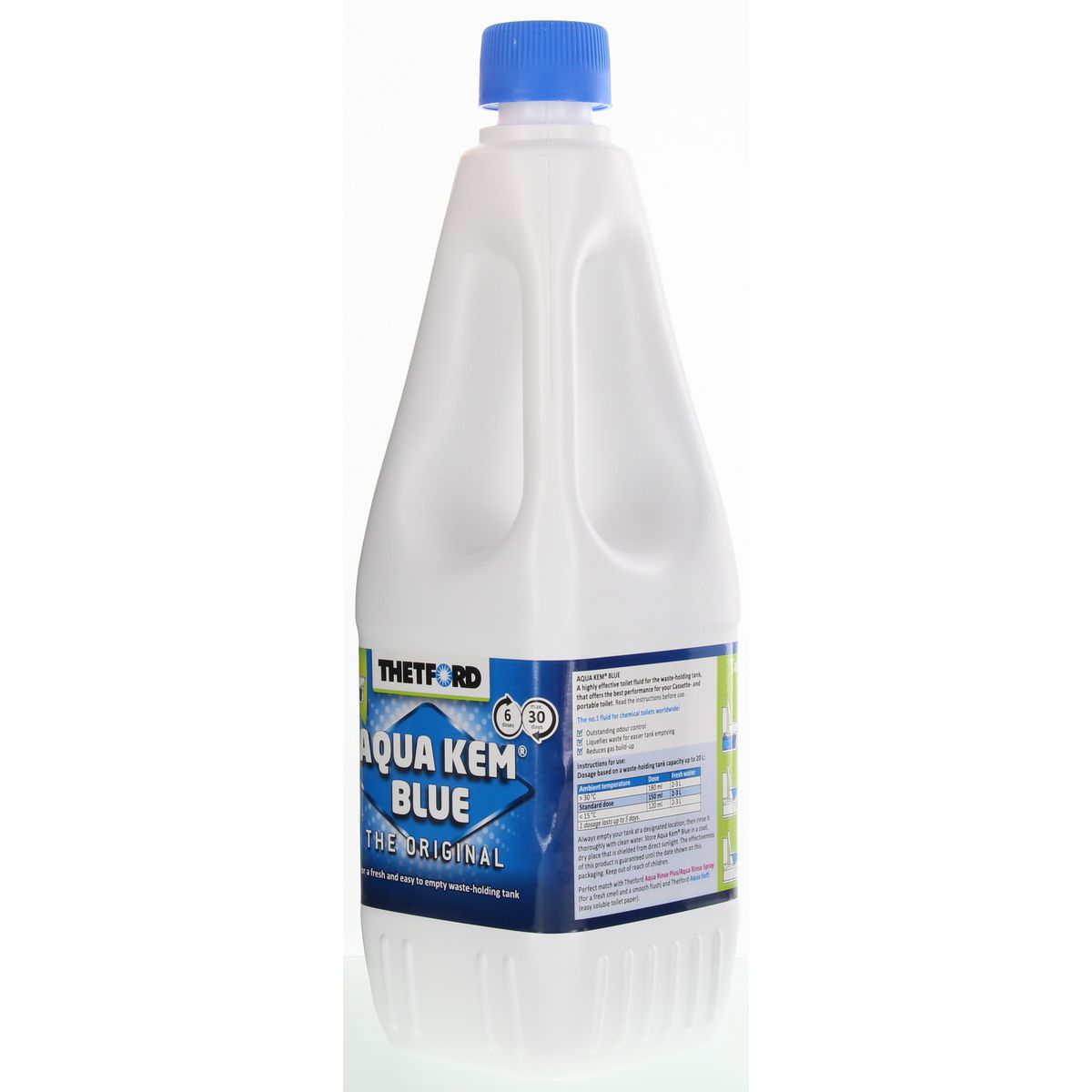 Thetford Aqua Kem Blue Additive Chemical For Camping Outdoor Portable Toilet Waste Tank 1L