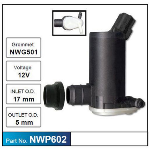 NICE Windscreen Washer Pump NWP602