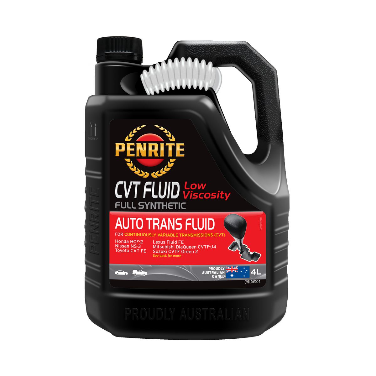 Penrite CVT Full Synthetic Low Viscosity Fluid 4L
