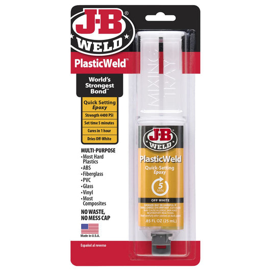 J-B Weld PlasticWeld Syringe 50132