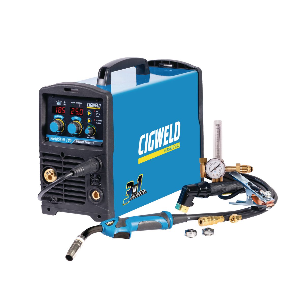 CIGWELD WeldSkill 185 Multi Process Inverter Welder W1008185