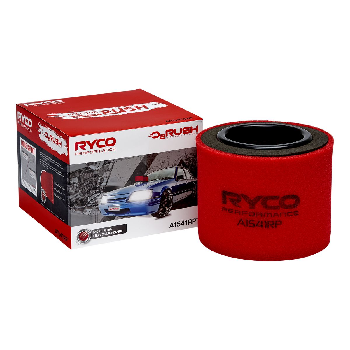 Ryco 02 Rush Performance Air Filter A1541RP