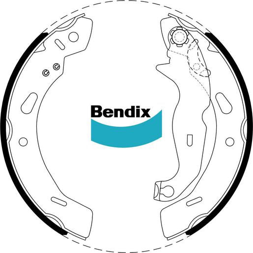Bendix Brake Shoe Set BS5065