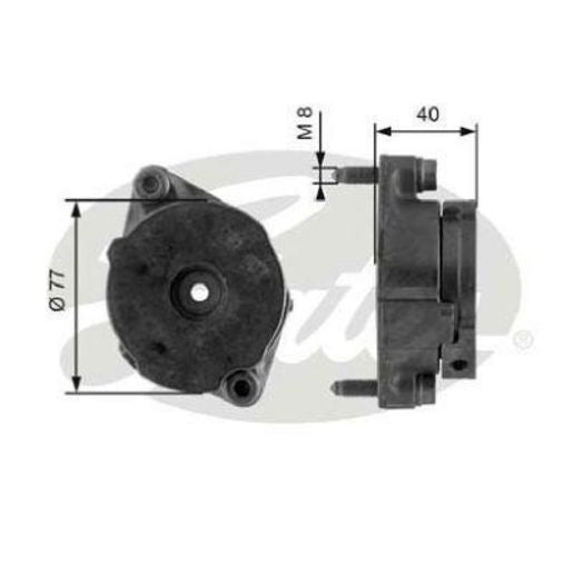 Gates Automatic Belt Tensioner 38345