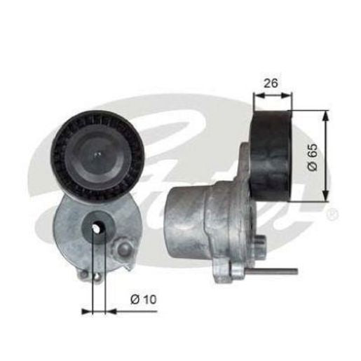 Gates Automatic Belt Tensioner 39338
