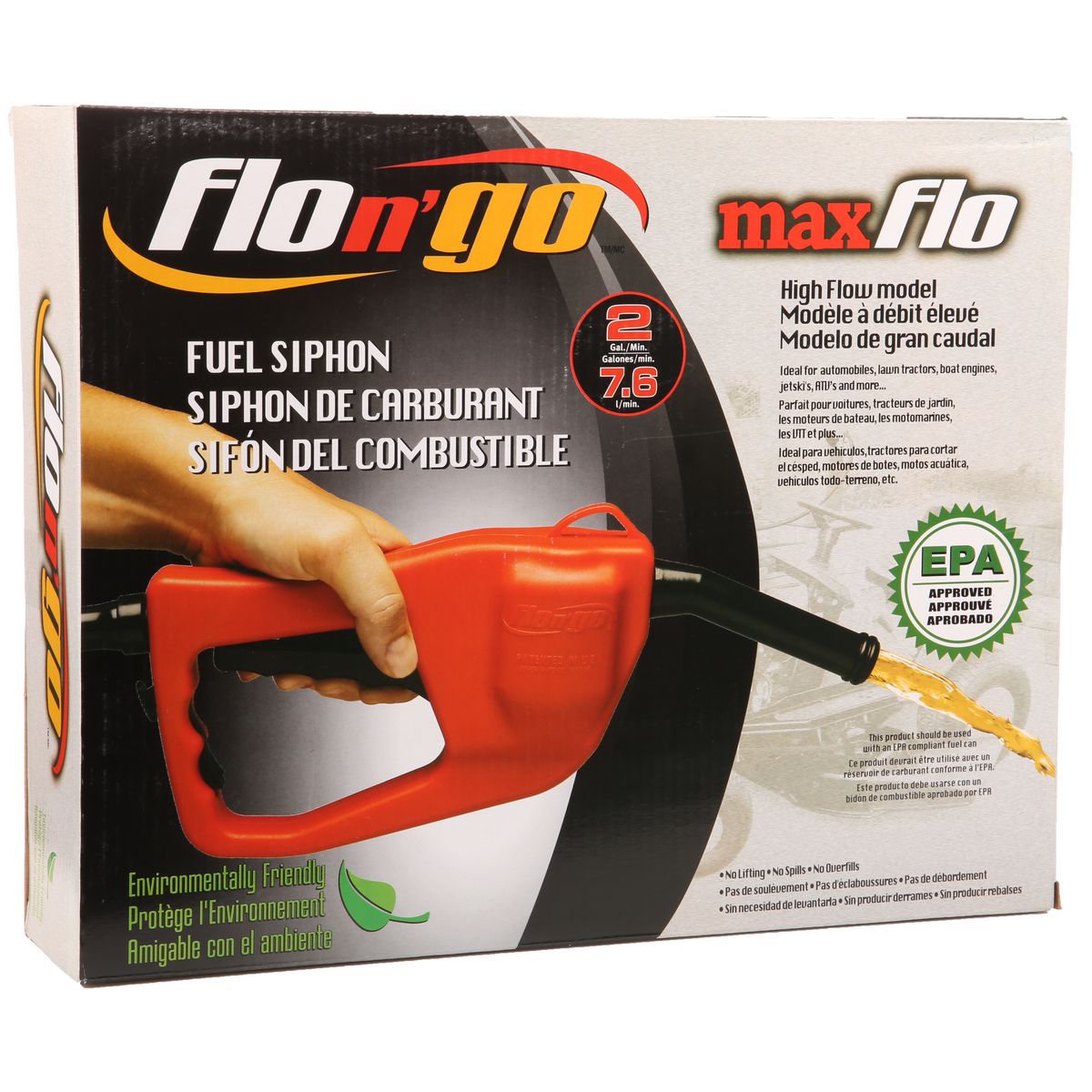 Scepter Flo N Go Max Flo Fuel Siphon/Pump