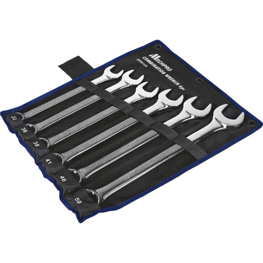 Mechpro X-Large Combination Wrench Set 6pc