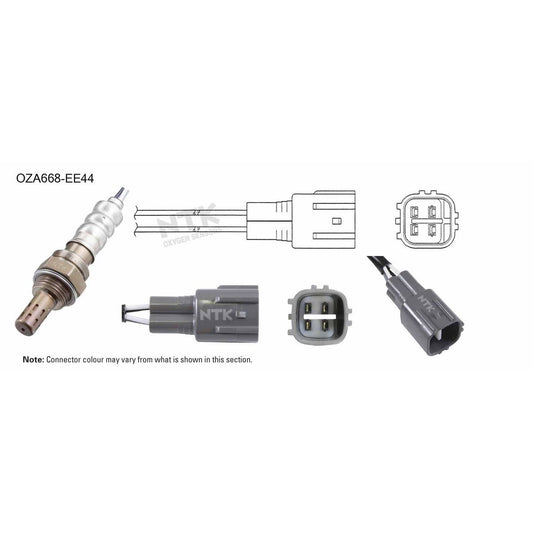 NTK Oxygen Lambda Sensor OZA668-EE44