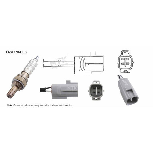 NTK Oxygen Lambda Sensor OZA770-EE5