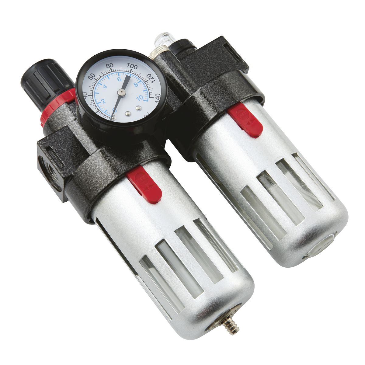 Mechpro Air Tool Filter Regulator With Lubricator
