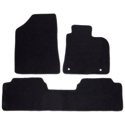 Sunland Floormats fits HYUNDAI i30 (GD) 3 Piece - Black
