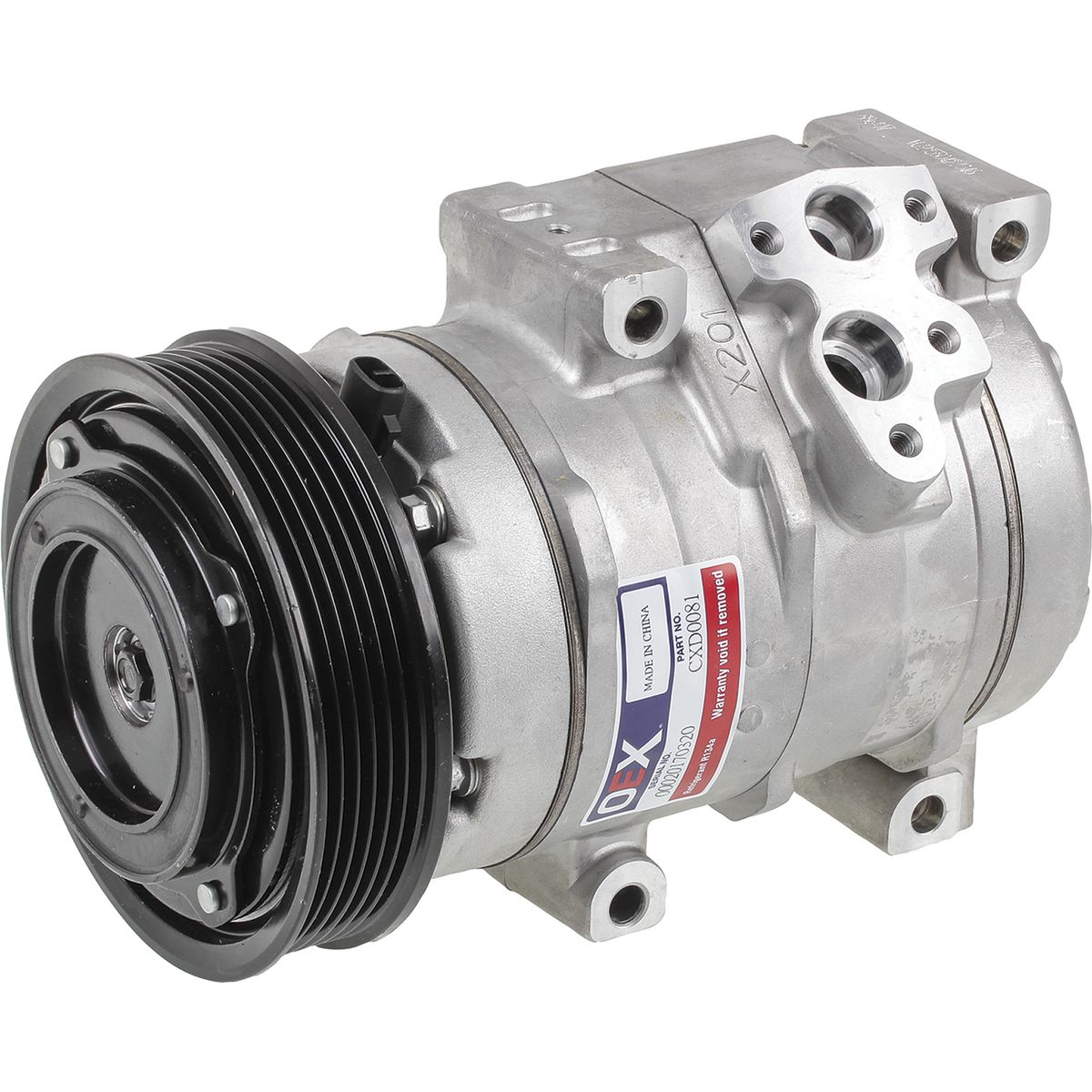 Hanon System Hcc Air Conditioning Compressor 12V Direct Mount Dv13 CXH061