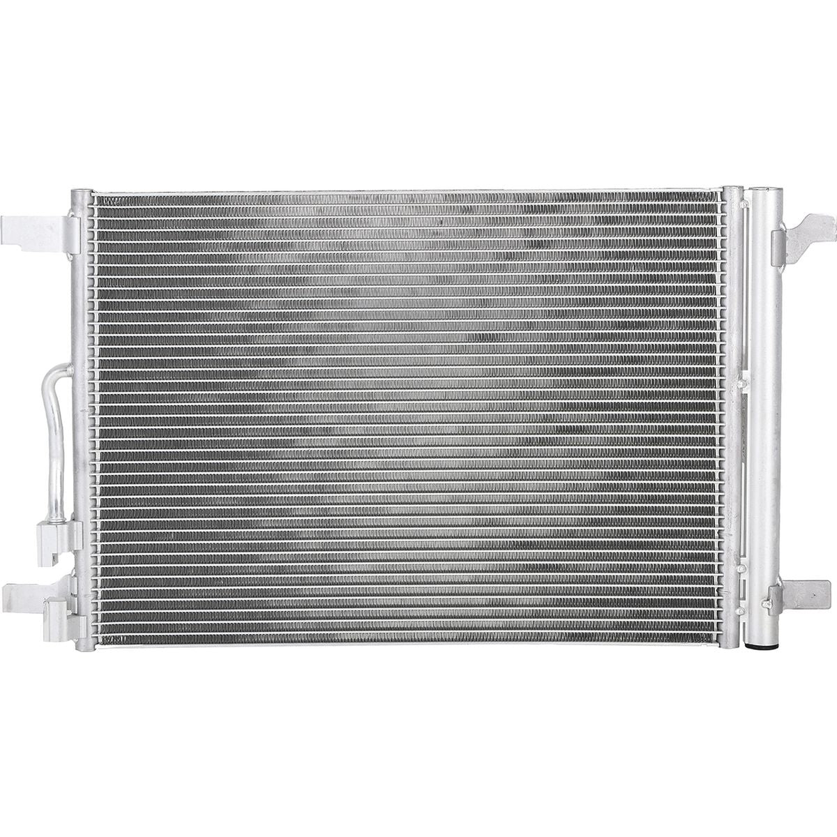 Hanon System Hcc EVaporator Core Plate And Fin Inlet Fitting Pad Outlet Fitting Pad EVX091