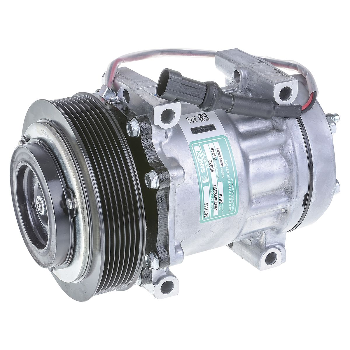 Sanden AC Compressor 24V Direct Mount SD7H15 CXS4002