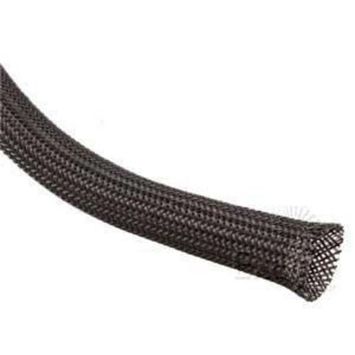 Techflex Flexible Braided Sleeving Clean Cut 19mm x 20m CCP0.75BK