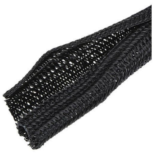 Techflex Split Sleeving Self Extinguishing (Flame Retardant) 19mm x 15m F6F0.75TB