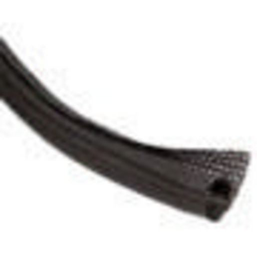 Techflex Flexo Flexible Split Braided Sleeving 13mm x 22m F6N0.50BK