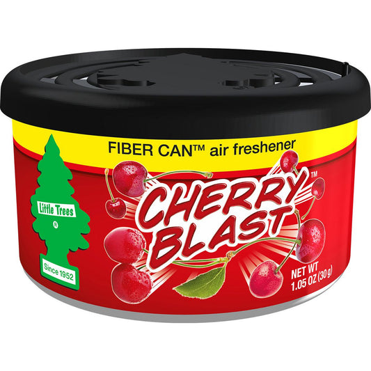 Little Trees Car Air Freshener Fiber Can Cherry Blast 1 Pack