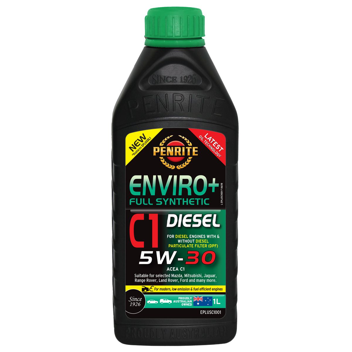 Penrite Enviro+ C1 5W-30 Diesel Engine Oil 1L