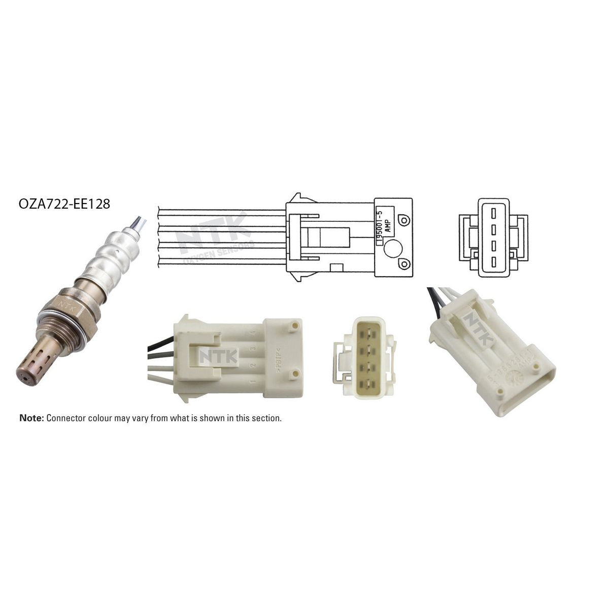 NTK Oxygen Lambda Sensor OZA722-EE128