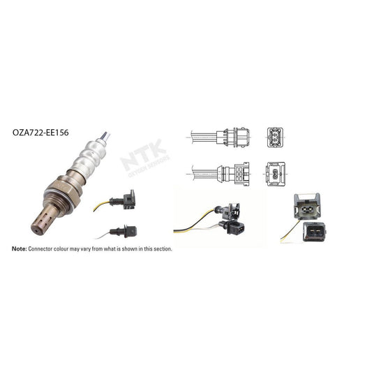 NTK Oxygen Lambda Sensor OZA722-EE156