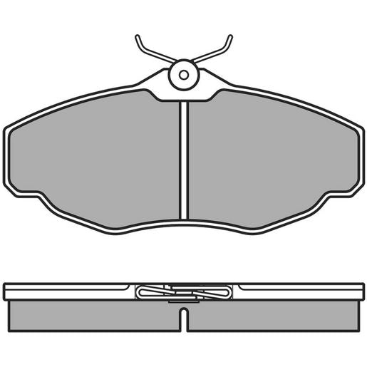 MEYLE Original Brake Pad Set Front 025 234 5219