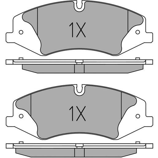 MEYLE Original Brake Pad Set Front 025 250 2119
