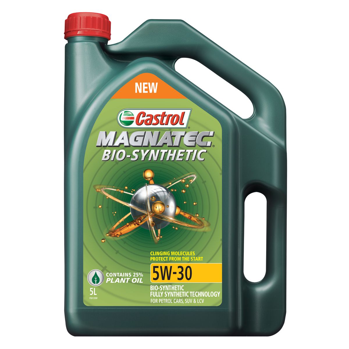 Castrol MAGNATEC 5W-30 Bio Synthetic Engine Oil 5L 3410798