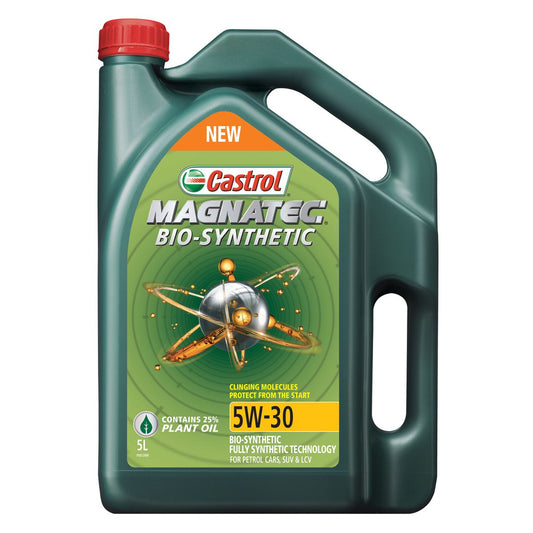 Castrol MAGNATEC 5W-30 Bio Synthetic Engine Oil 5L 3410798