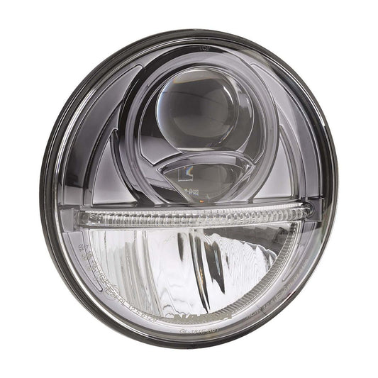 Narva 7"" LED Headlight Replacement High/Low Beam + DRL Direct Fit ADR Approved