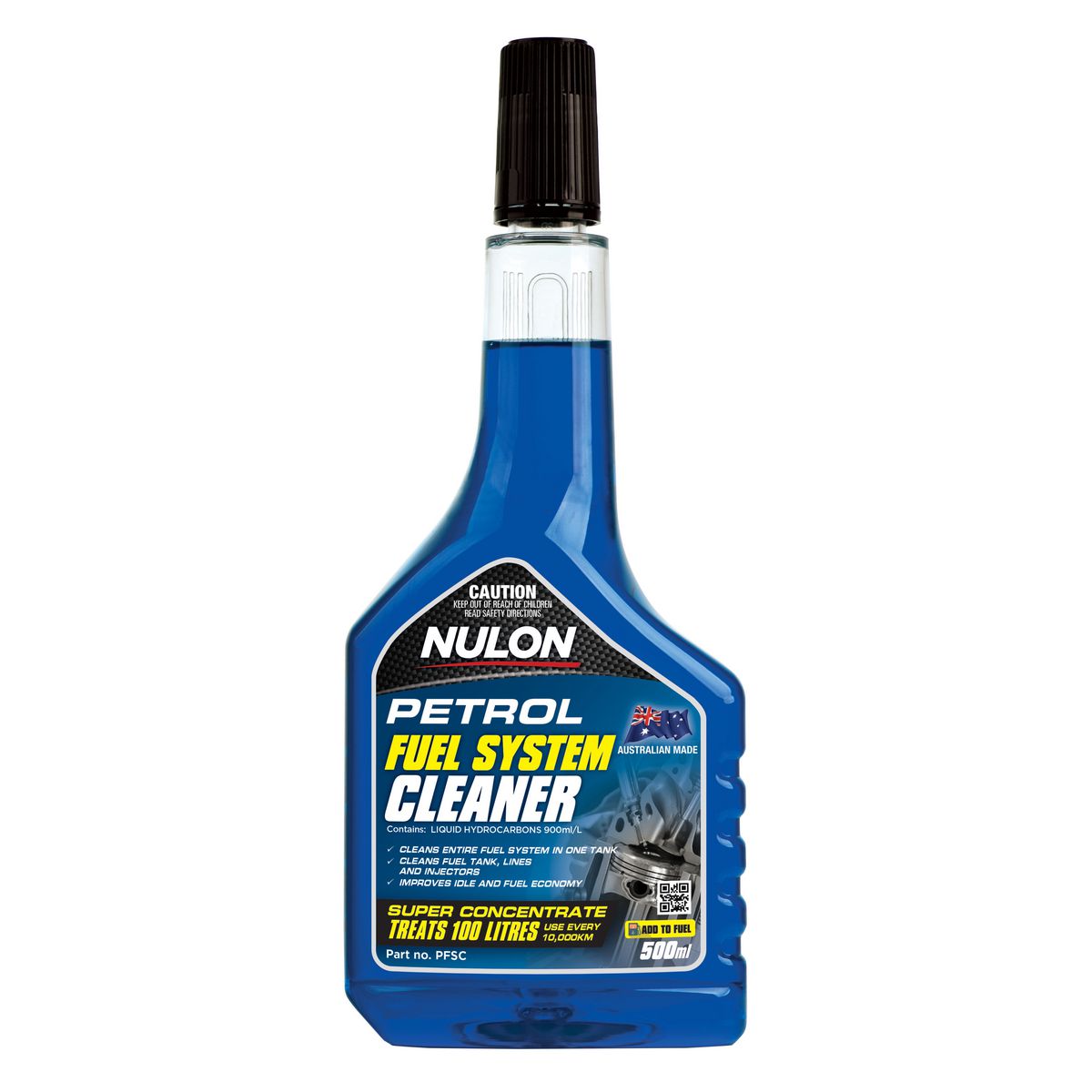 Nulon Petrol Fuel System Cleaner 500ml PFSC