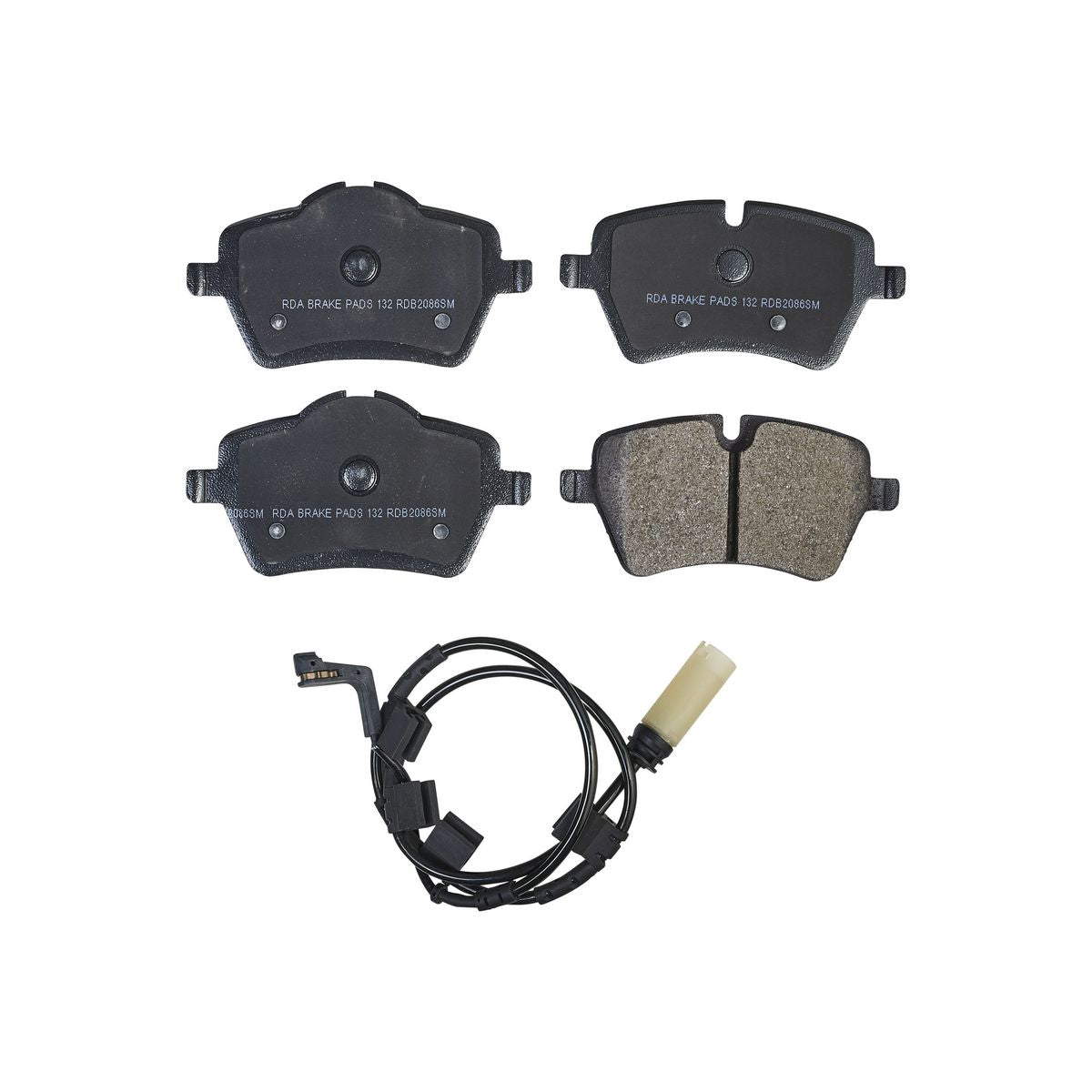 RDA GP Max Brake Pad Set Front RDB2086