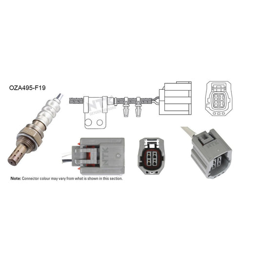 NTK Oxygen Lambda Sensor OZA495-F19
