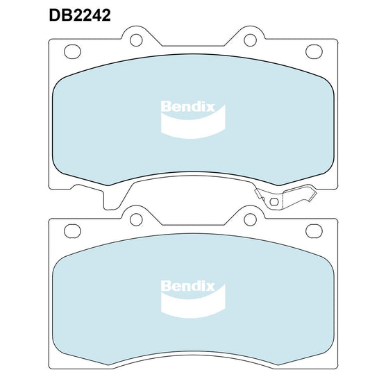 Bendix Heavy Duty Brake Pad Set Front DB2242 HD
