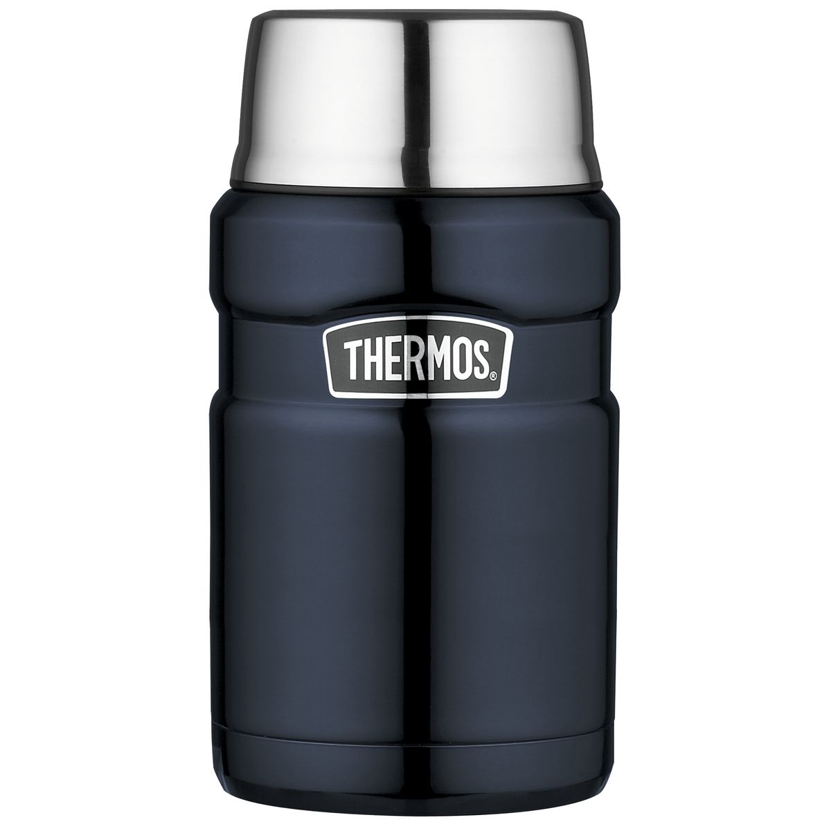 Thermos Stainless Steel Insulated Food Jar Blue 710ml Blue